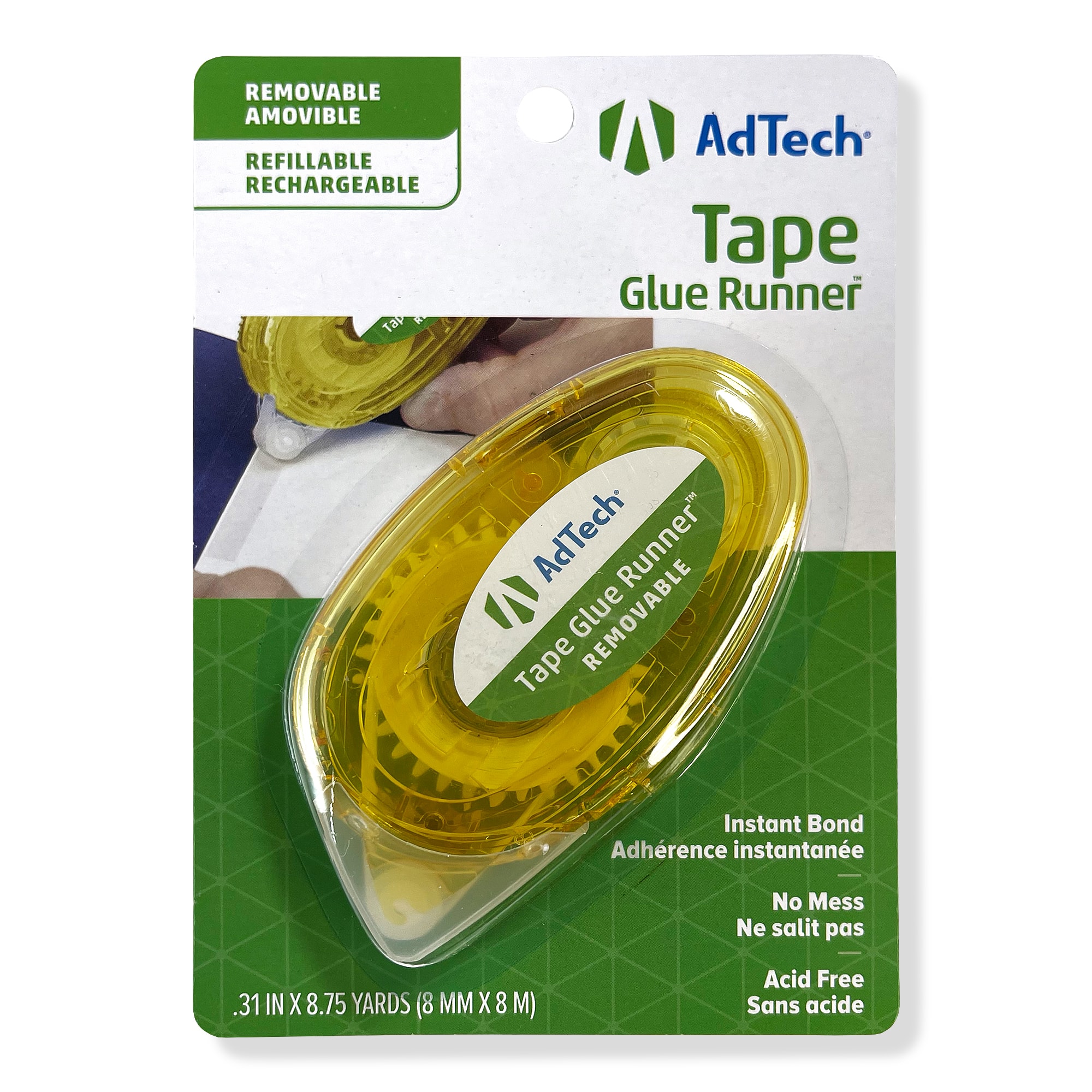12 Pack: AdTech® Tape Glue Runner™ Removable 